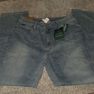 L.L. Bean Relaxed Fit Light Blue Jeans